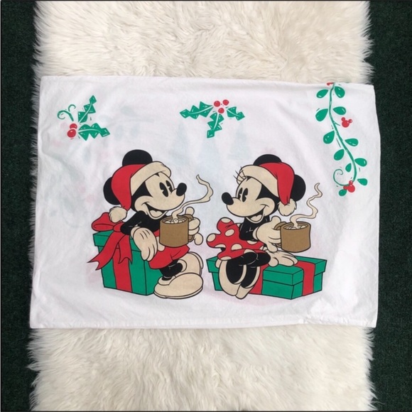 Vintage Christmas Disney Pillowcase - Picture 1 of 9
